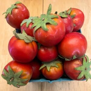 Vintage 90’s Faux Cherry Tomatoes 🍅 Home Decor Summer Garden kitsch maximalist